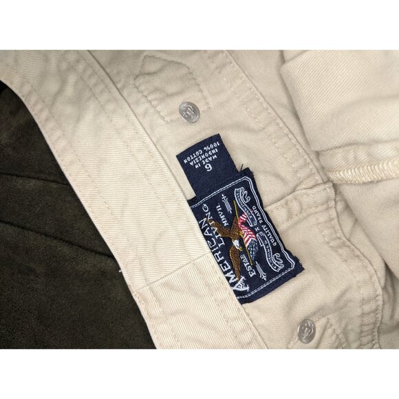 American Living Size 6 Skirt Khaki Straight Modest Tan - Picture 3 of 4